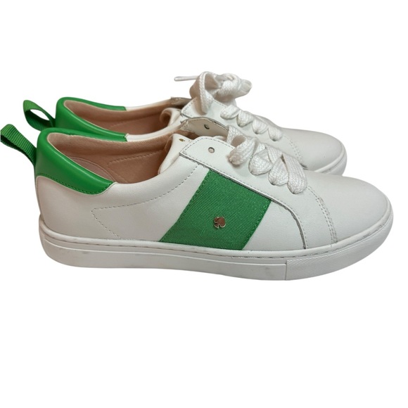kate spade Shoes - Kate Spade White and Green Sneakers